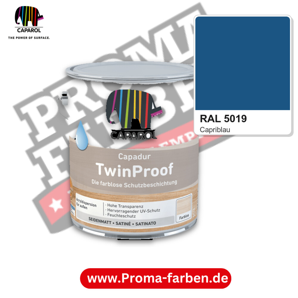 Caparol Capadur TwinProof RAL 5019 kaufen Proma Farben Hamburg