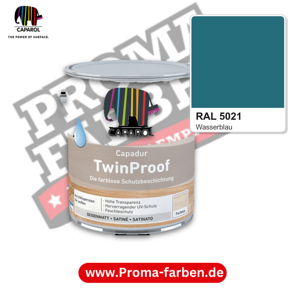 Caparol Capadur TwinProof RAL 5021 kaufen Proma Farben Hamburg