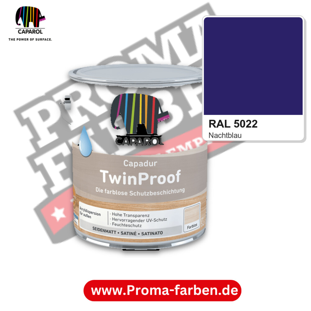 Caparol Capadur TwinProof RAL 5022 kaufen Proma Farben Hamburg