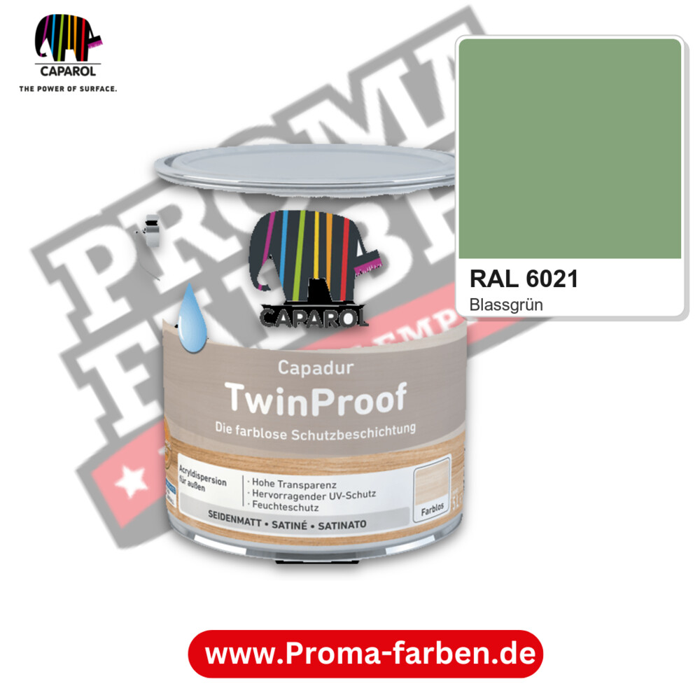 Caparol Capadur TwinProof RAL 6021 kaufen Proma Farben Hamburg
