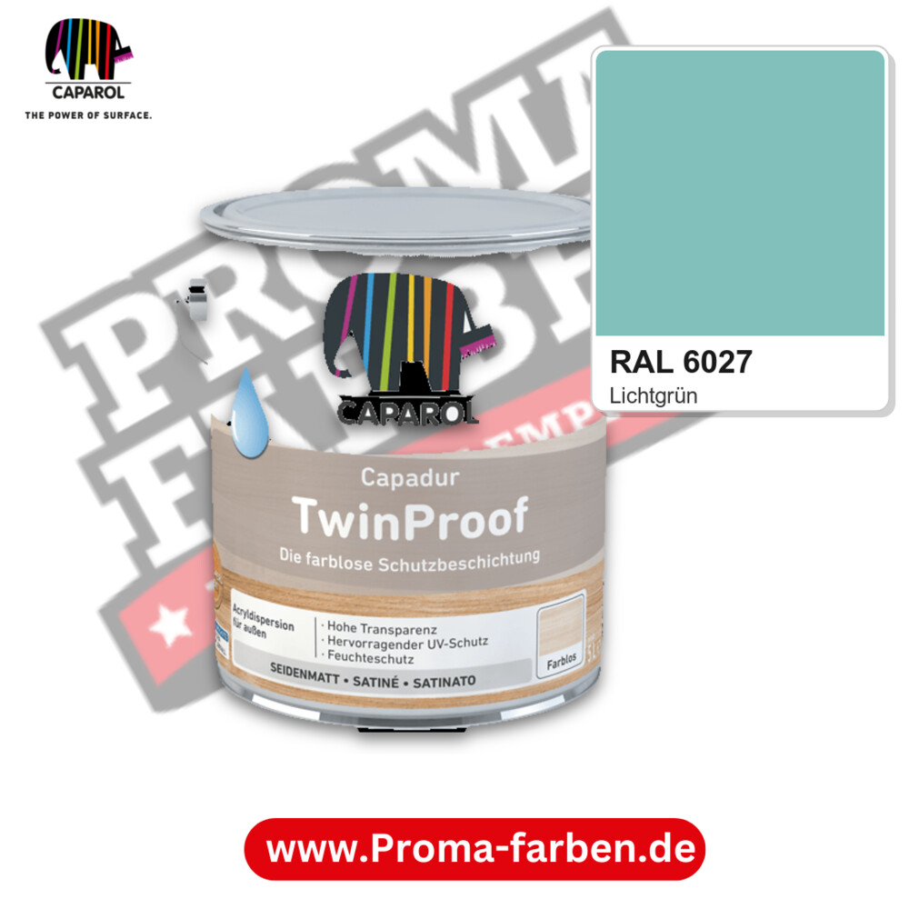 Caparol Capadur TwinProof RAL 6027 kaufen Proma Farben Hamburg