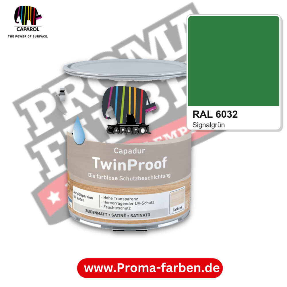 Caparol Capadur TwinProof RAL 6032 kaufen Proma Farben Hamburg