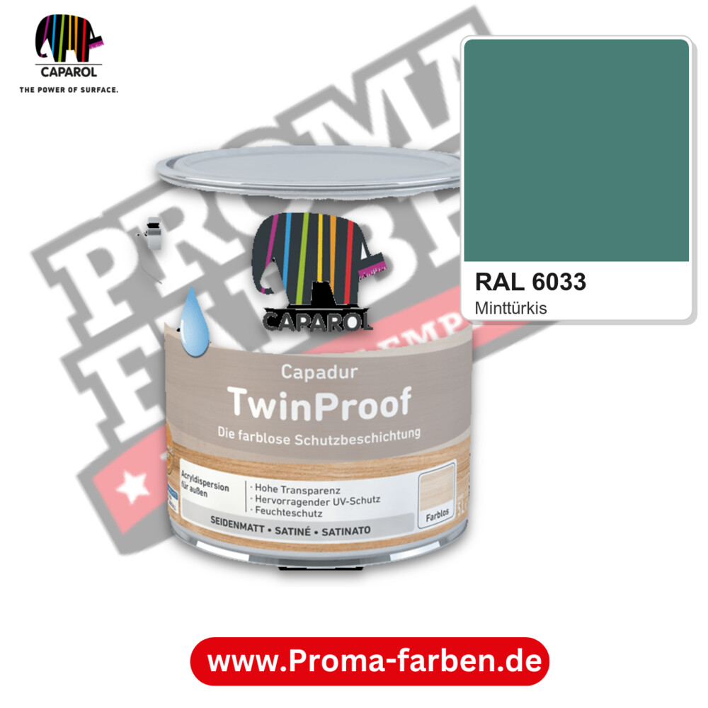 Caparol Capadur TwinProof RAL 6033 kaufen Proma Farben Hamburg