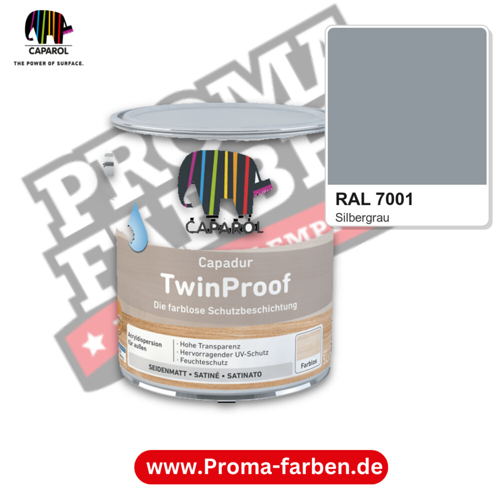 Caparol Capadur TwinProof RAL 7001 kaufen Proma Farben Hamburg