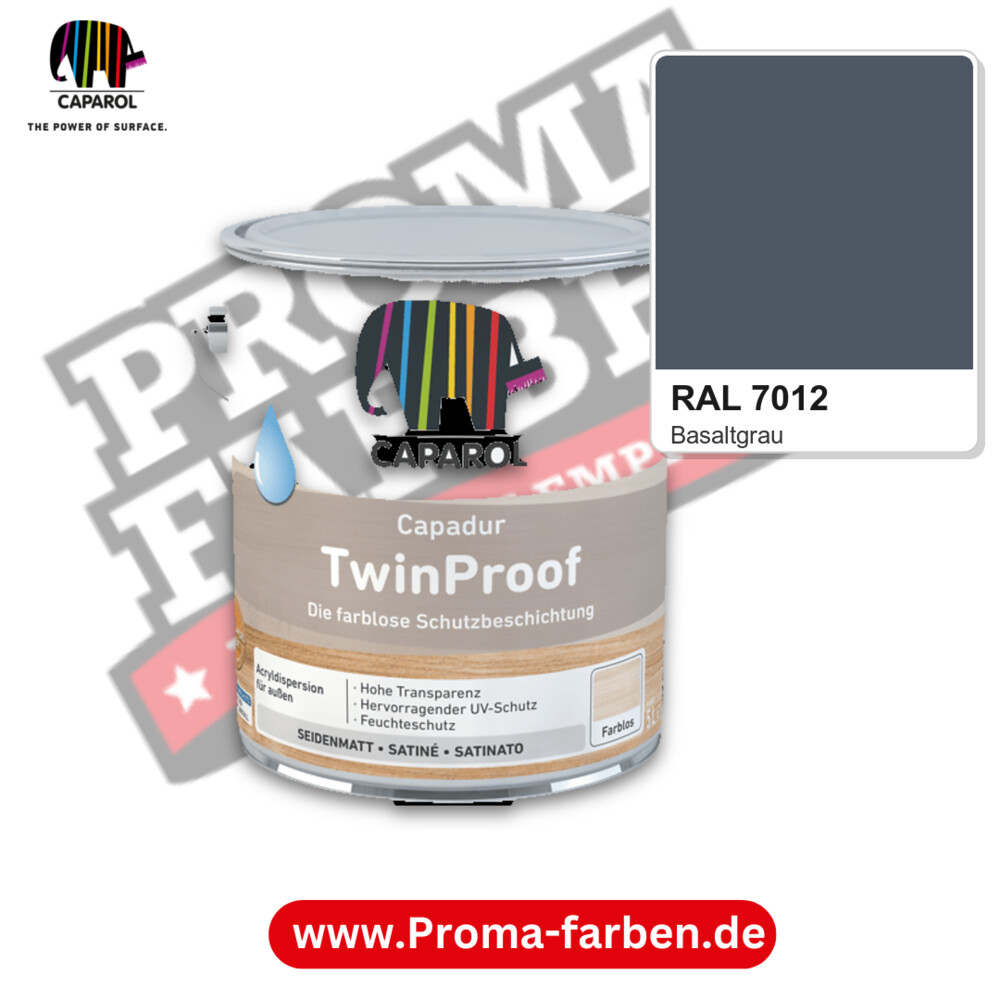 Caparol Capadur TwinProof RAL 7012 kaufen Proma Farben Hamburg