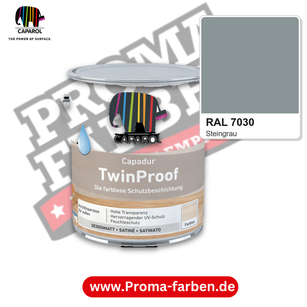 Caparol Capadur TwinProof RAL 7030 kaufen Proma Farben Hamburg