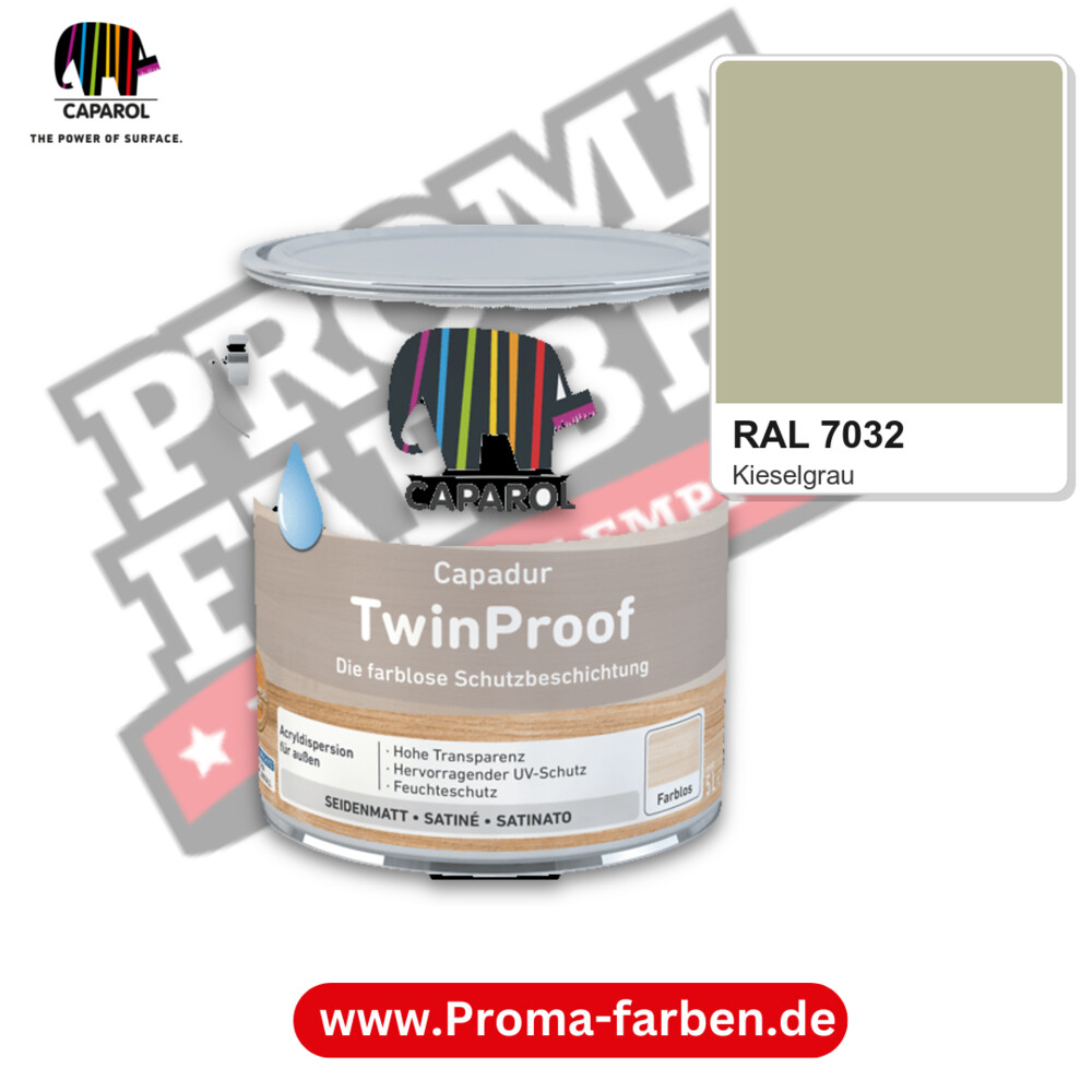 Caparol Capadur TwinProof RAL 7032 kaufen Proma Farben Hamburg