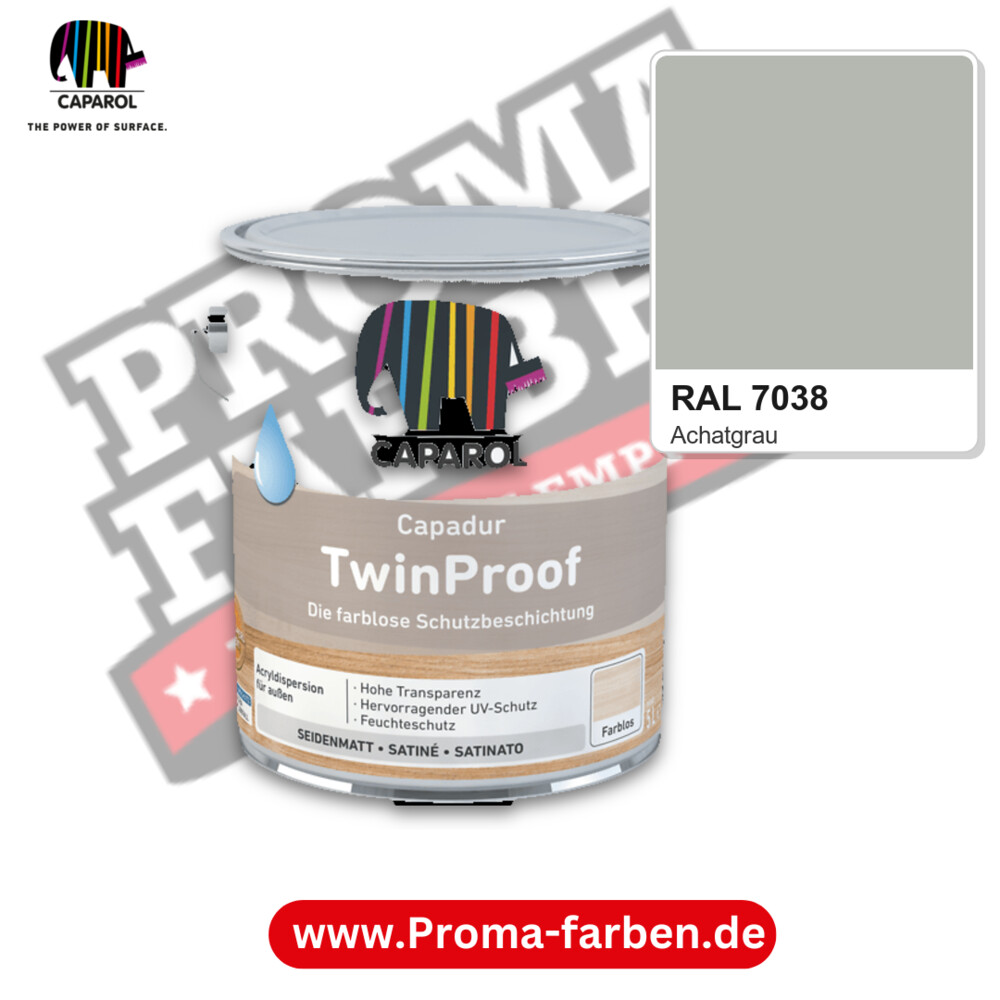 Caparol Capadur TwinProof RAL 7038 kaufen Proma Farben Hamburg