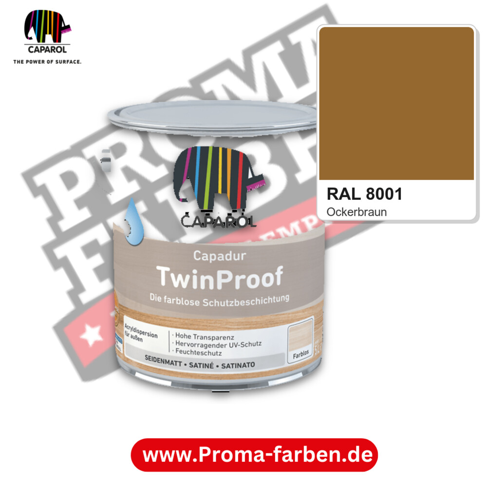 Caparol Capadur TwinProof RAL 8001 kaufen Proma Farben Hamburg