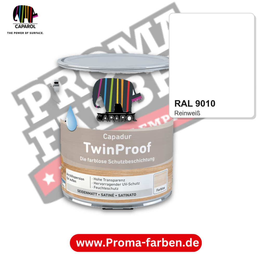 Caparol Capadur TwinProof RAL 9010 kaufen Proma Farben Hamburg