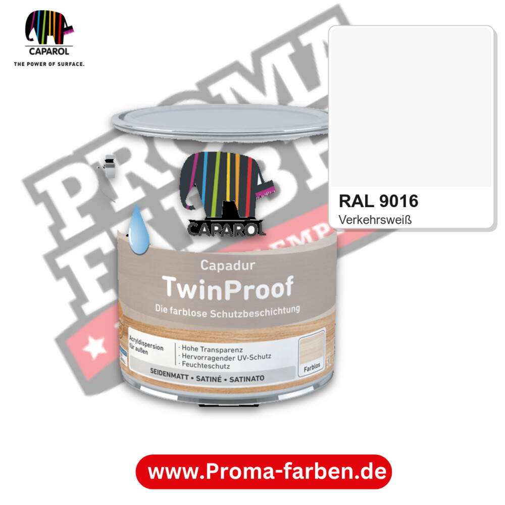 Caparol Capadur TwinProof RAL 9016 kaufen Proma Farben Hamburg