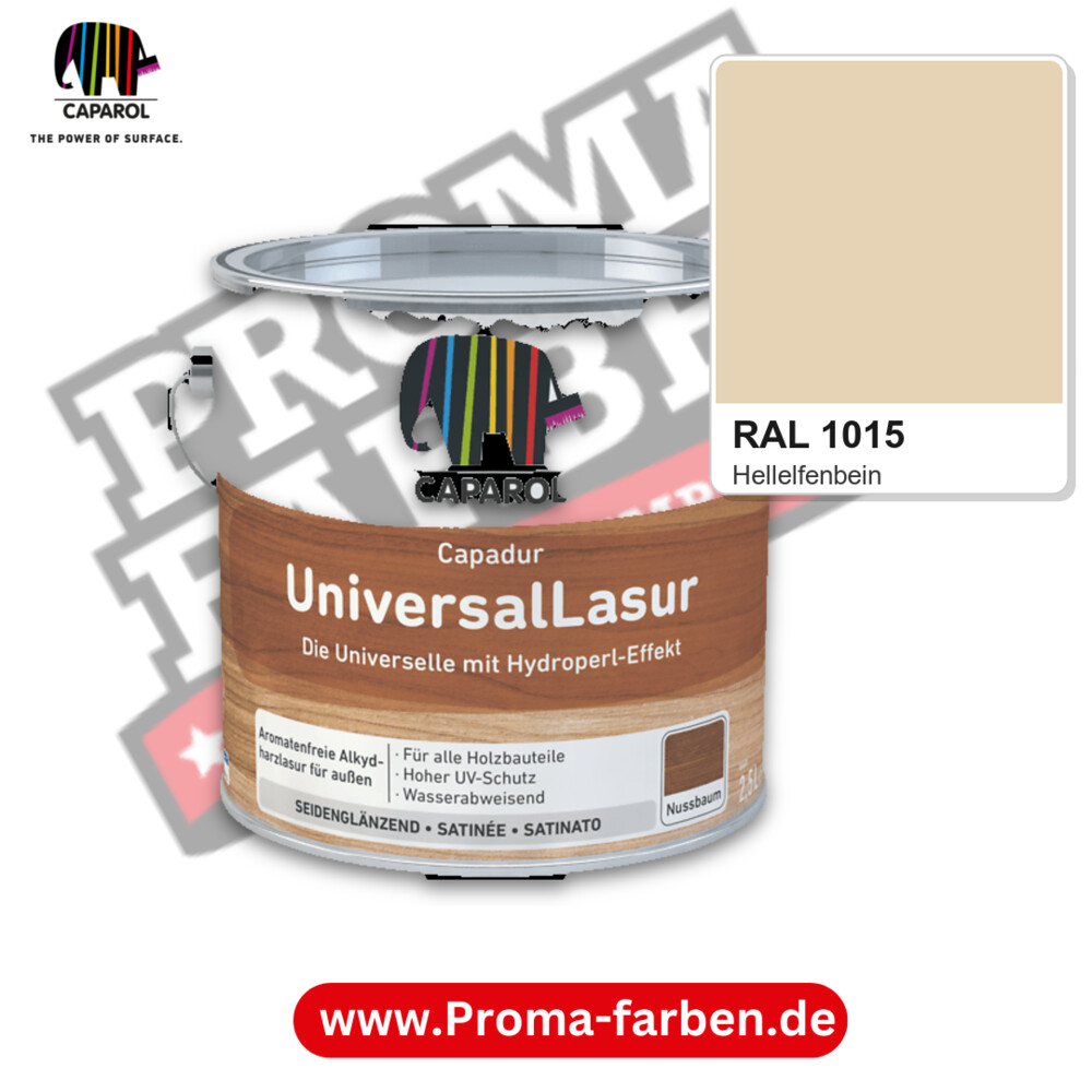Caparol Capadur UniversalLasur RAL 1015 kaufen Proma Farben Hamburg