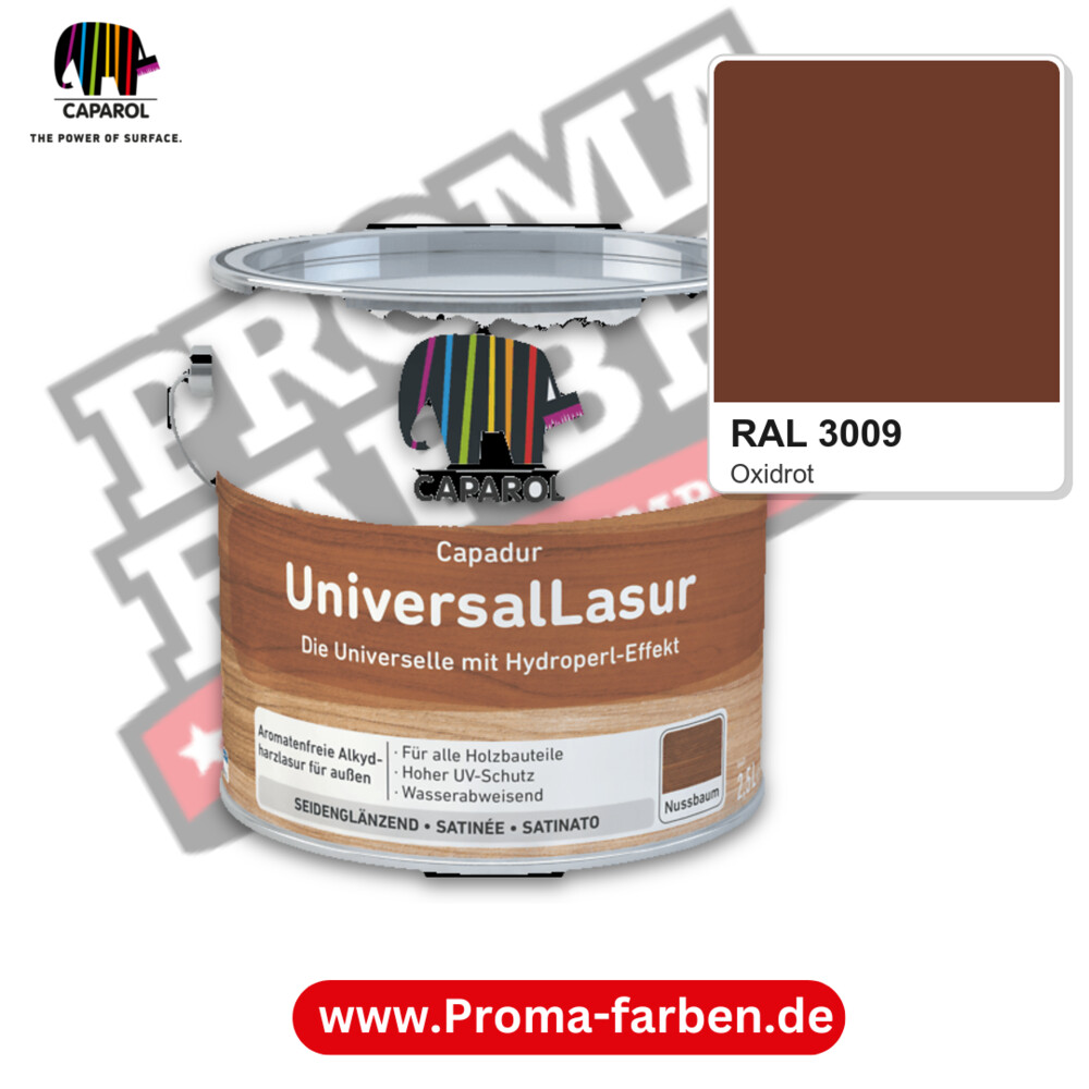 Caparol Capadur UniversalLasur RAL 3009 kaufen Proma Farben Hamburg