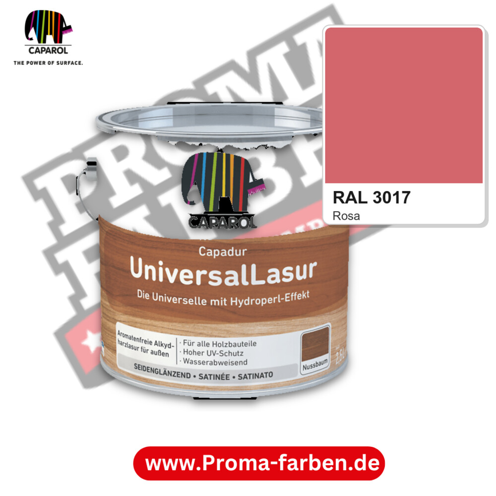 Caparol Capadur UniversalLasur RAL 3017 kaufen Proma Farben Hamburg