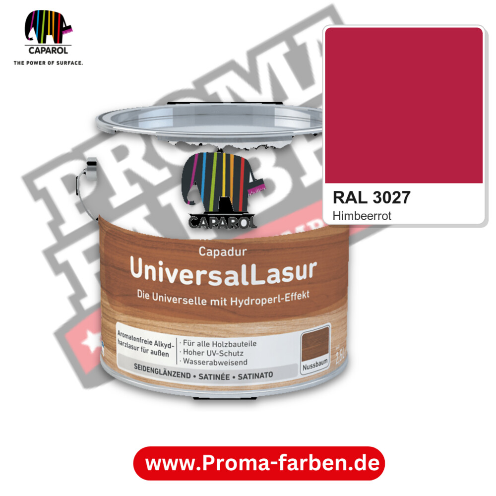 Caparol Capadur UniversalLasur RAL 3027 kaufen Proma Farben Hamburg