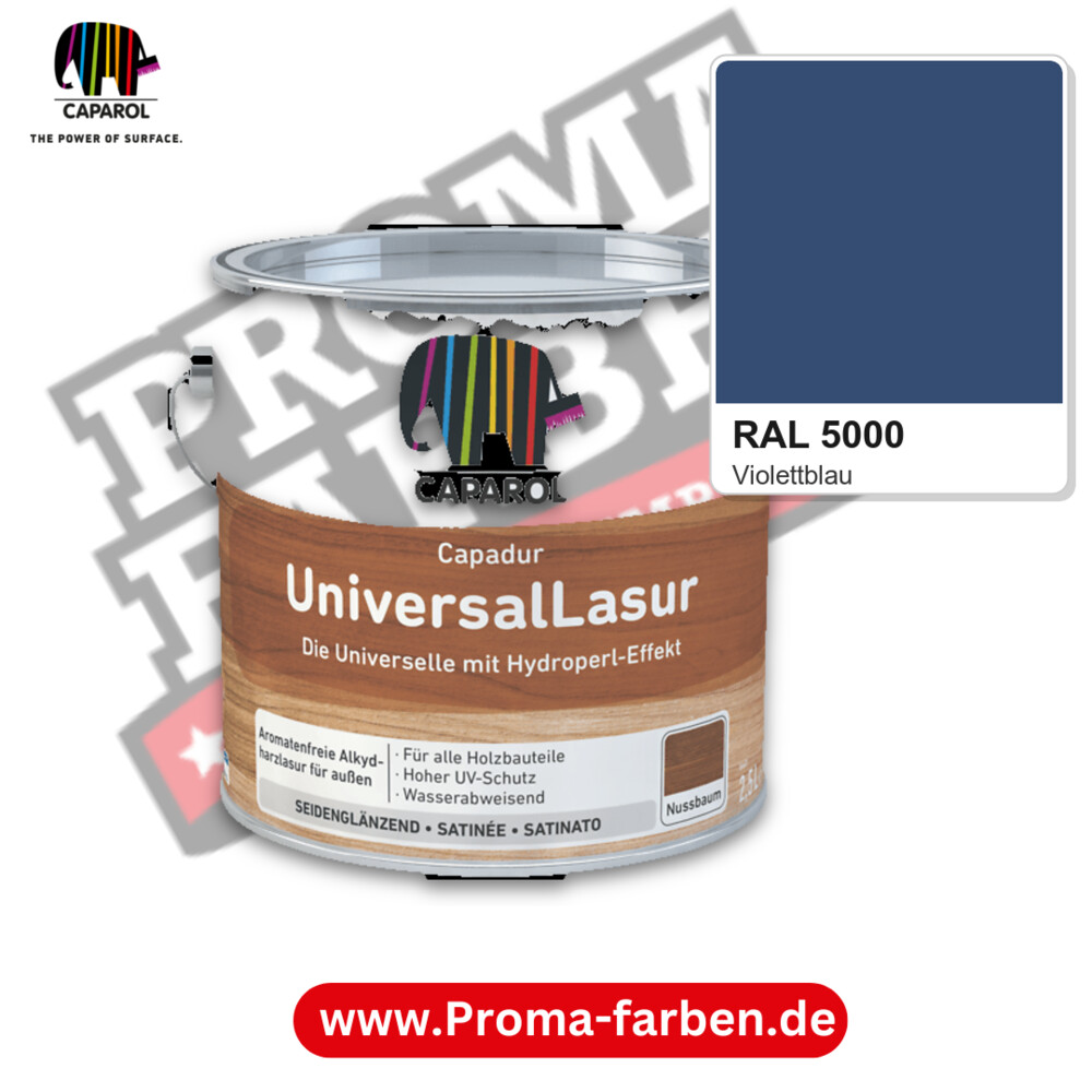 Caparol Capadur UniversalLasur RAL 5000 kaufen Proma Farben Hamburg