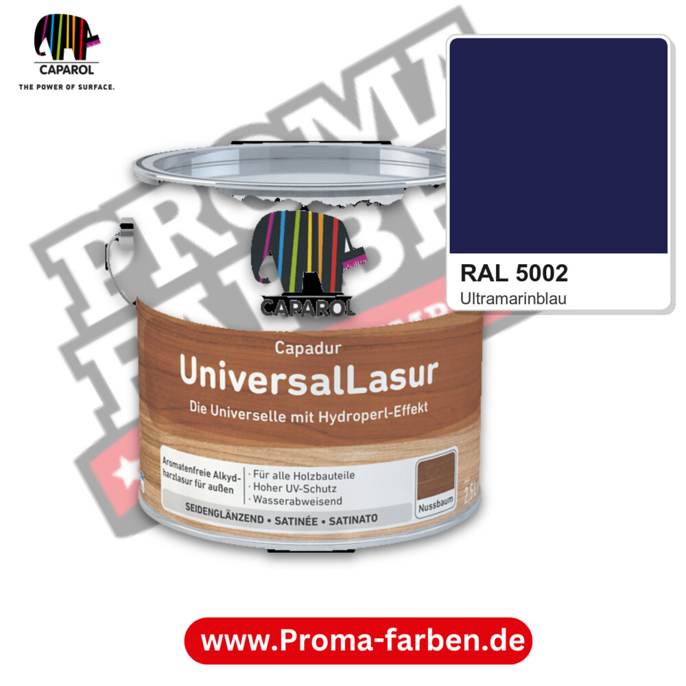Caparol Capadur UniversalLasur RAL 5002 kaufen Proma Farben Hamburg