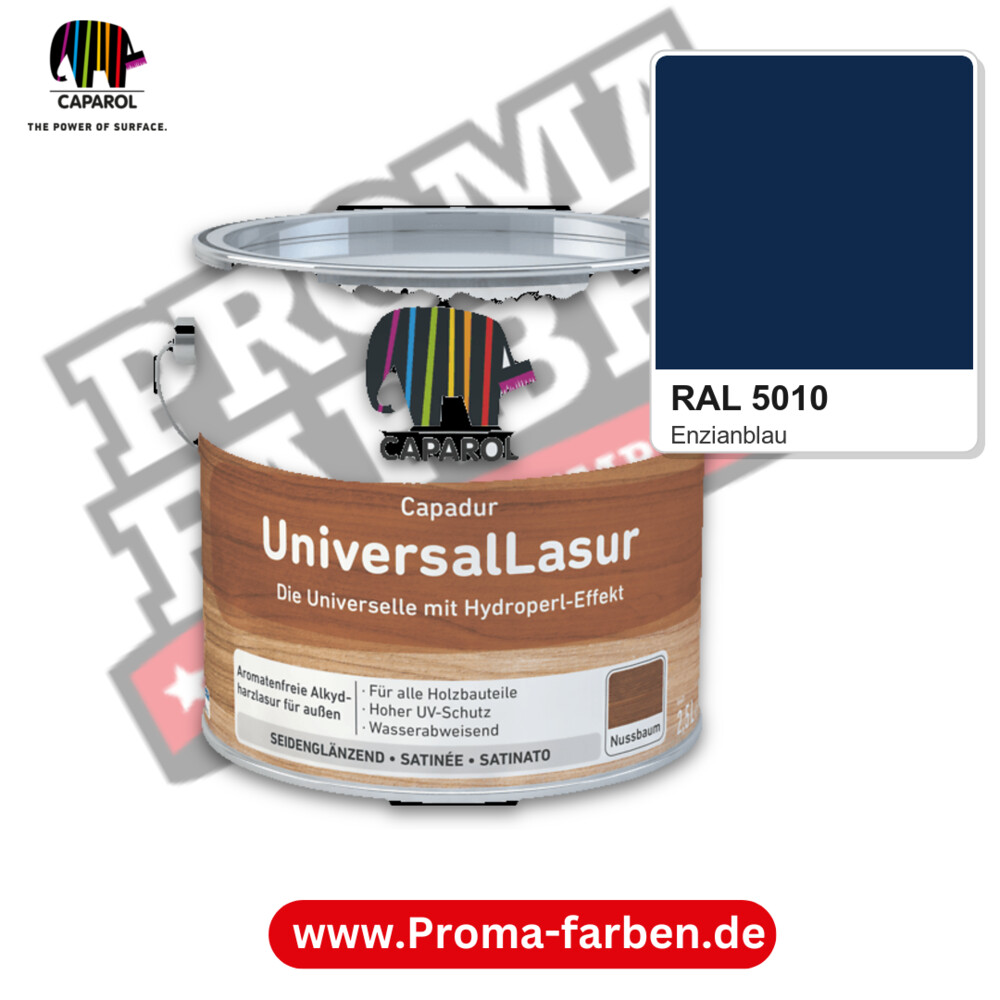Caparol Capadur UniversalLasur RAL 5010 kaufen Proma Farben Hamburg