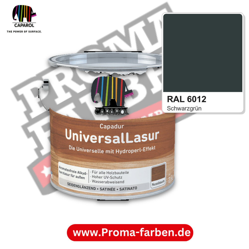 Caparol Capadur UniversalLasur RAL 6012 kaufen Proma Farben Hamburg
