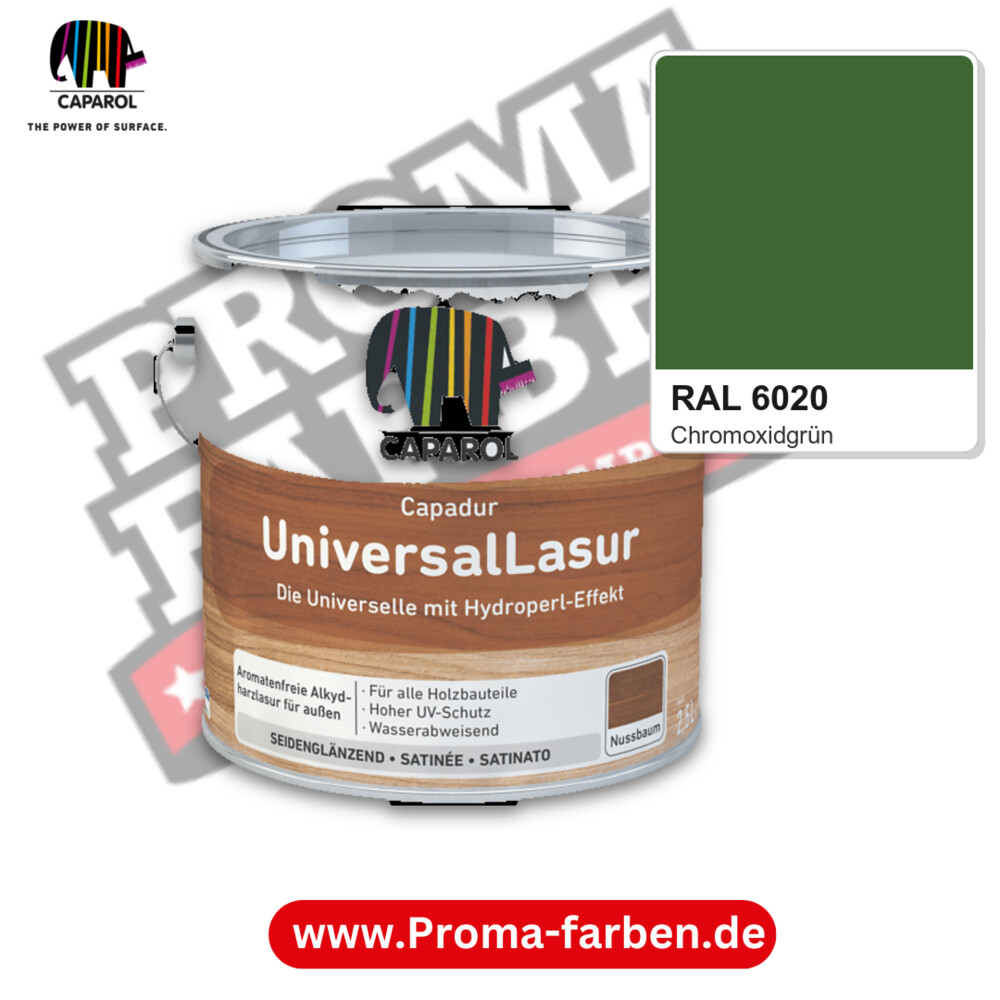 Caparol Capadur UniversalLasur RAL 6020 kaufen Proma Farben Hamburg