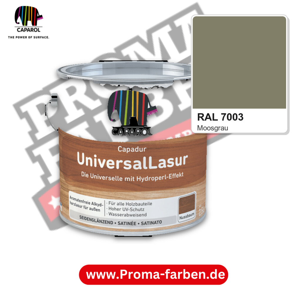 Caparol Capadur UniversalLasur RAL 7003 kaufen Proma Farben Hamburg