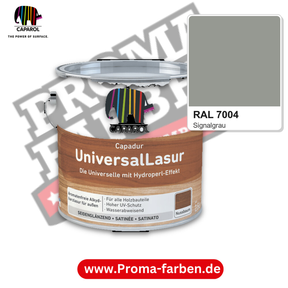 Caparol Capadur UniversalLasur RAL 7004 kaufen Proma Farben Hamburg