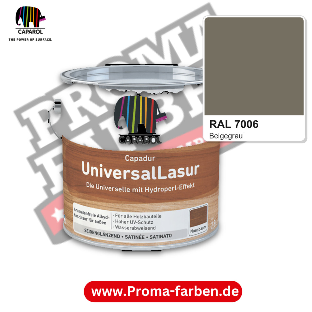 Caparol Capadur UniversalLasur RAL 7006 kaufen Proma Farben Hamburg