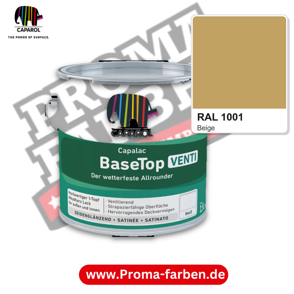 Caparol Capalac BaseTop Venti RAL 1001 kaufen Proma Farben Hamburg
