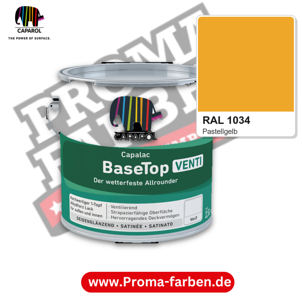 Caparol Capalac BaseTop Venti RAL 1034 kaufen Proma Farben Hamburg