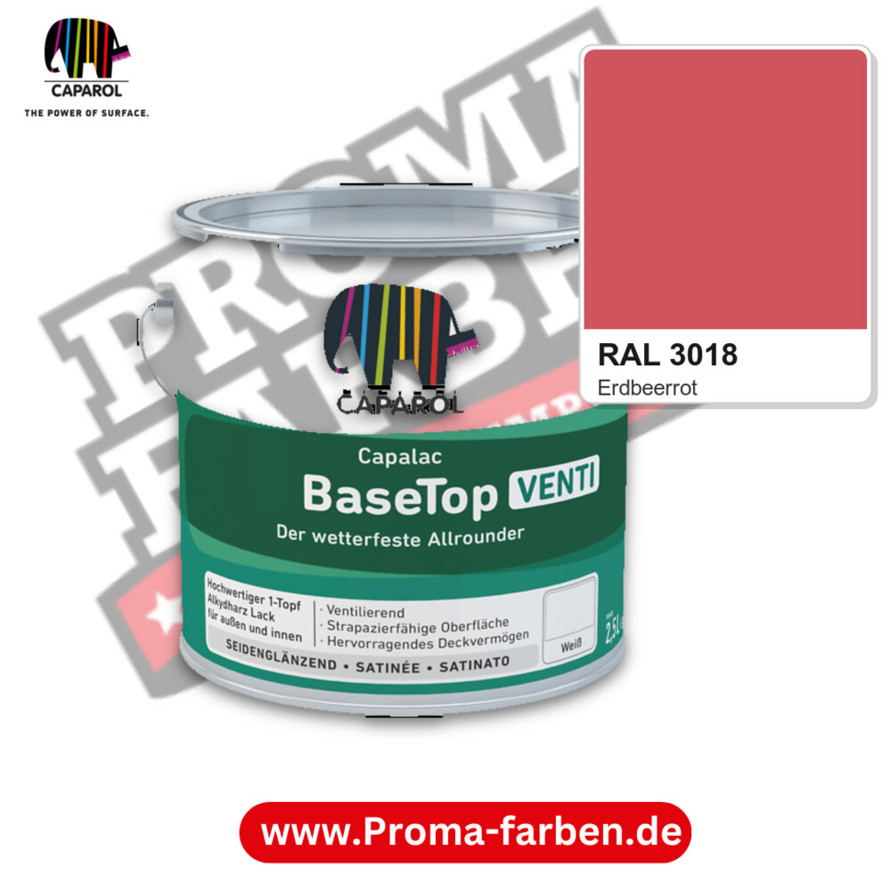 Caparol Capalac BaseTop Venti RAL 3018 kaufen Proma Farben Hamburg