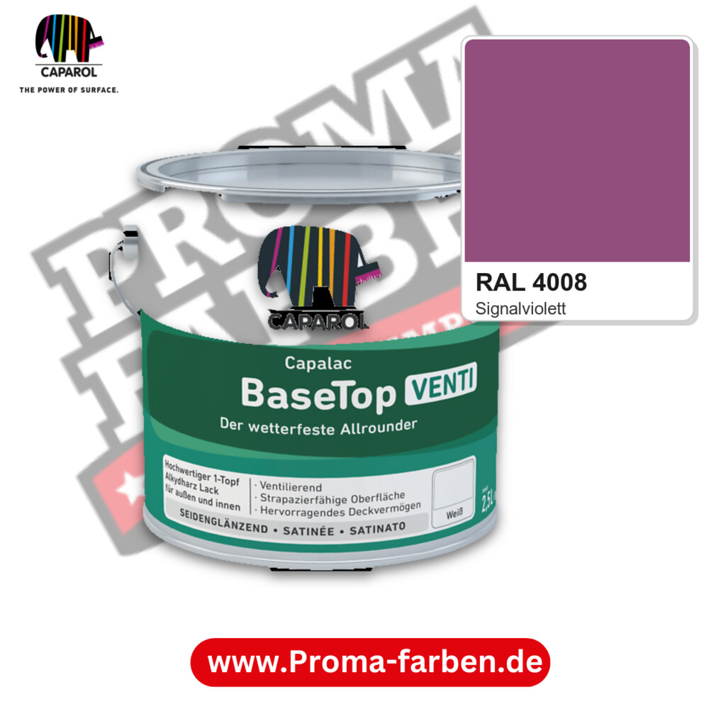 Caparol Capalac BaseTop Venti RAL 4008 kaufen Proma Farben Hamburg
