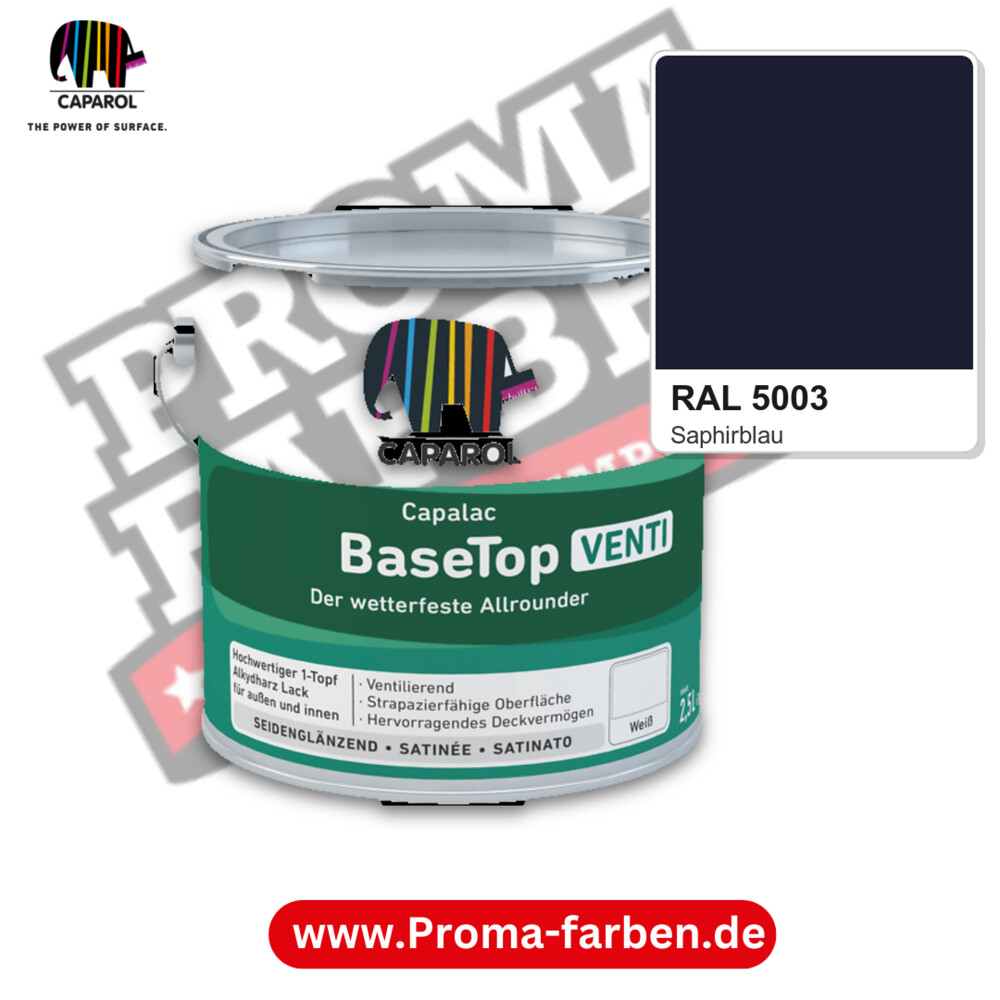 Caparol Capalac BaseTop Venti RAL 5003 kaufen Proma Farben Hamburg