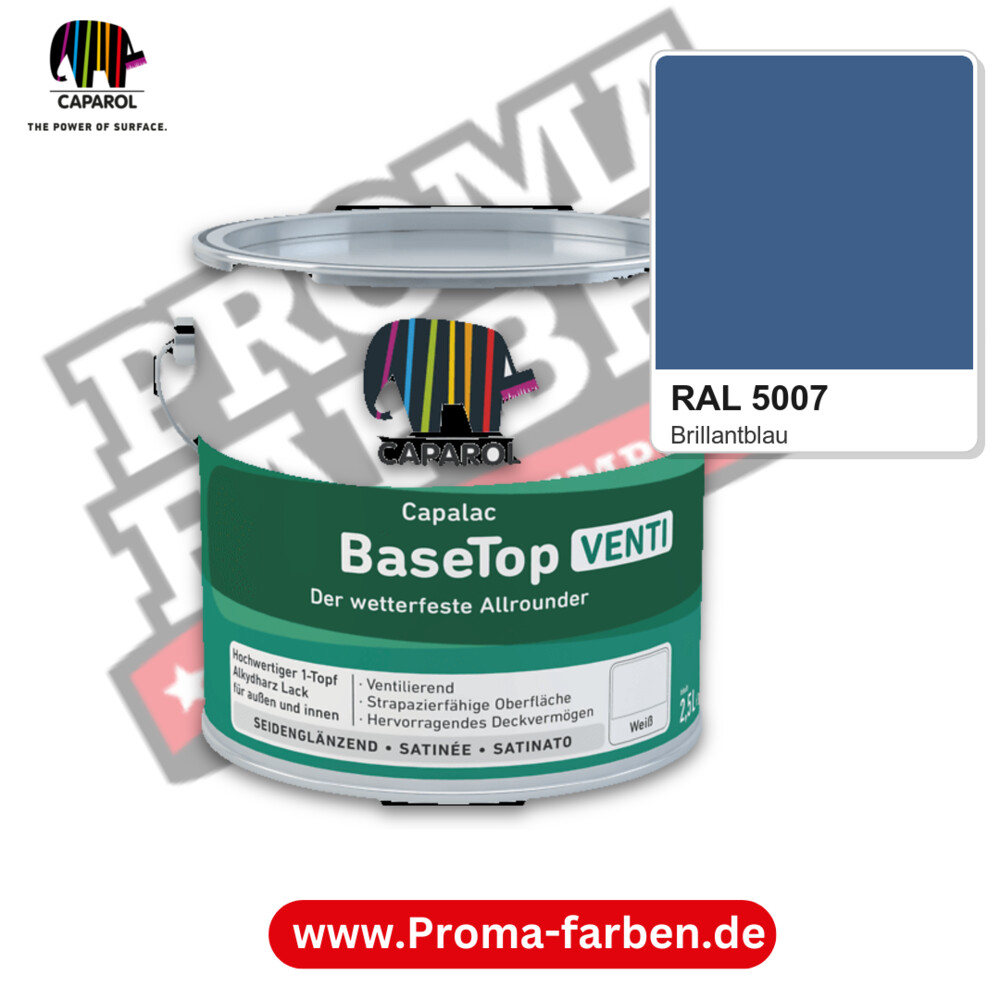 Caparol Capalac BaseTop Venti RAL 5007 kaufen Proma Farben Hamburg