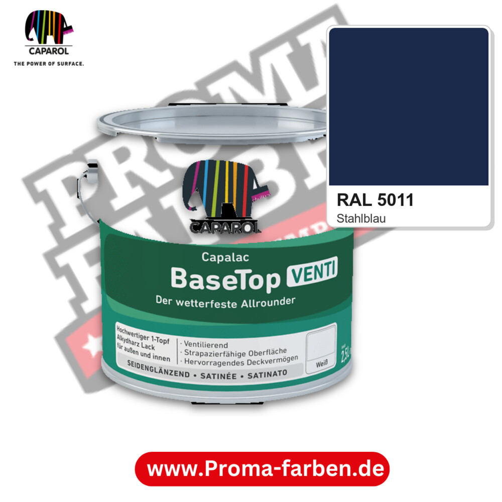 Caparol Capalac BaseTop Venti RAL 5011 kaufen Proma Farben Hamburg