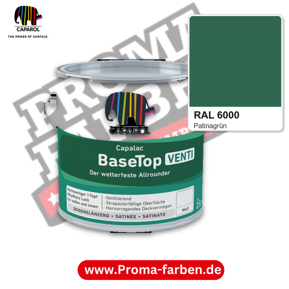 Caparol Capalac BaseTop Venti RAL 6000 kaufen Proma Farben Hamburg