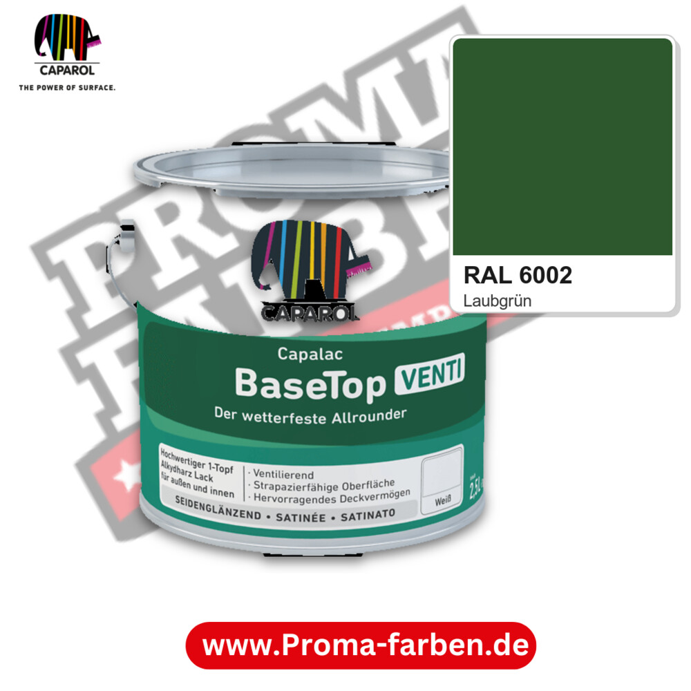 Caparol Capalac BaseTop Venti RAL 6002 kaufen Proma Farben Hamburg