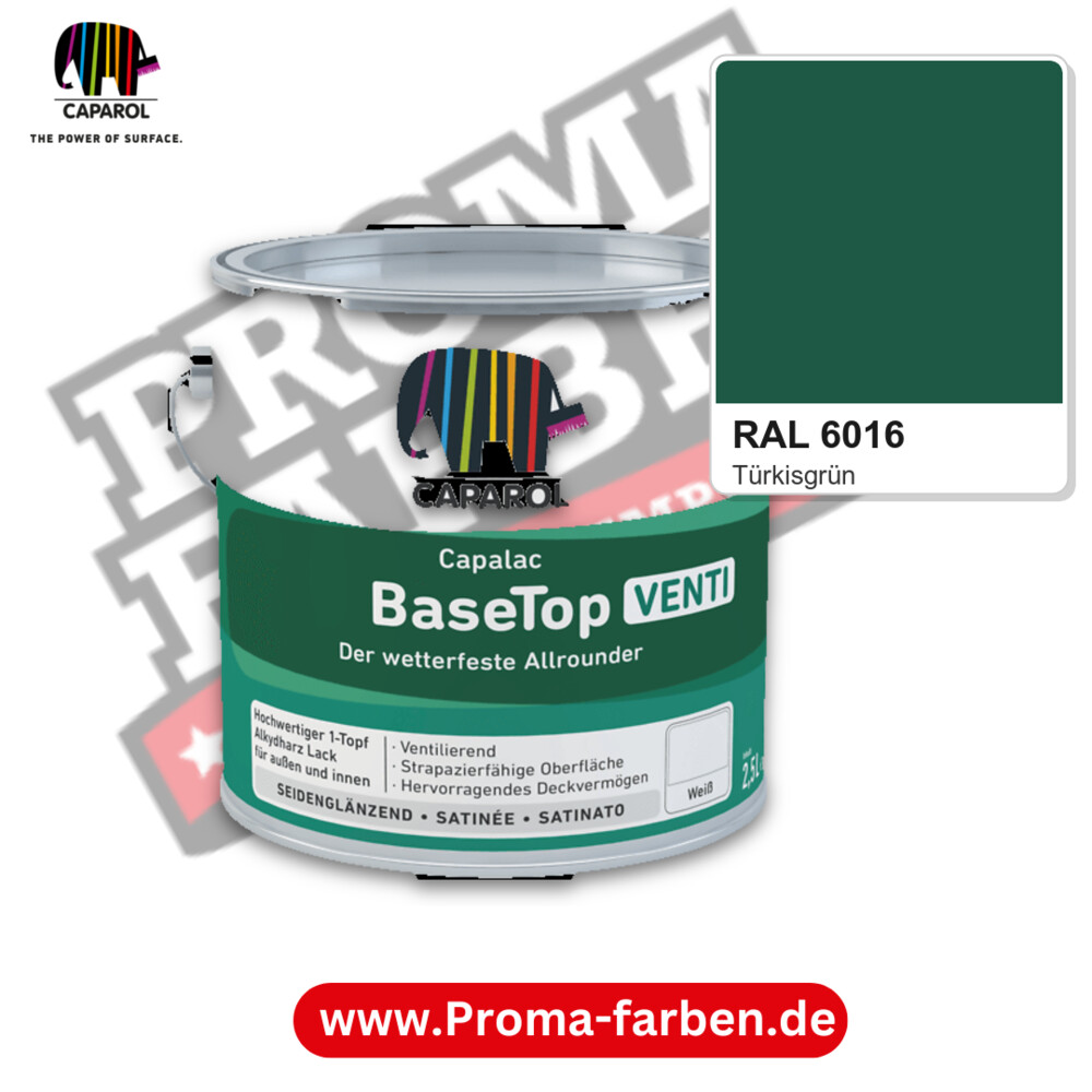Caparol Capalac BaseTop Venti RAL 6016 kaufen Proma Farben Hamburg