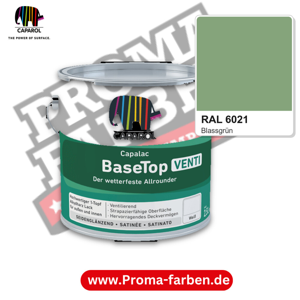 Caparol Capalac BaseTop Venti RAL 6021 kaufen Proma Farben Hamburg