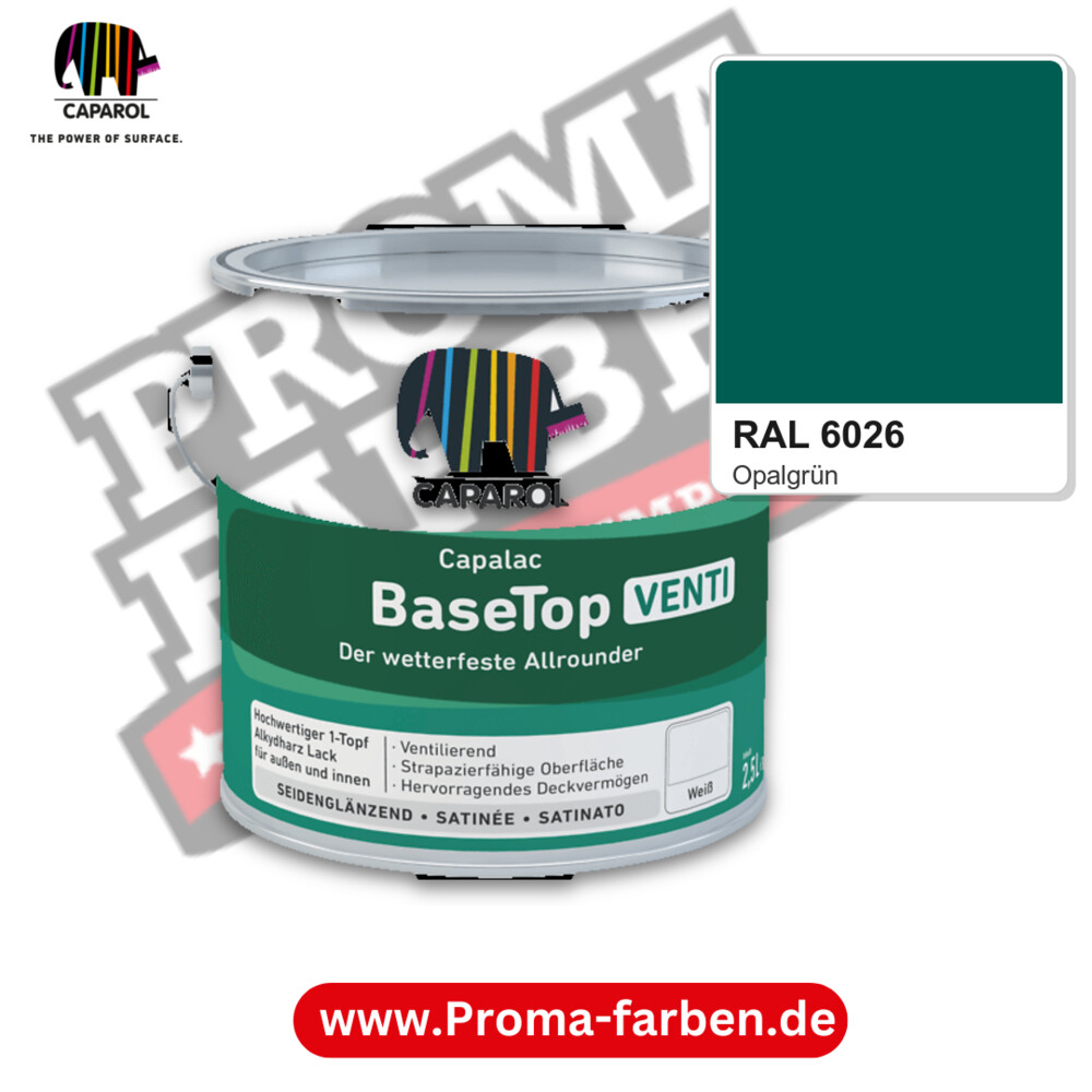 Caparol Capalac BaseTop Venti RAL 6026 kaufen Proma Farben Hamburg