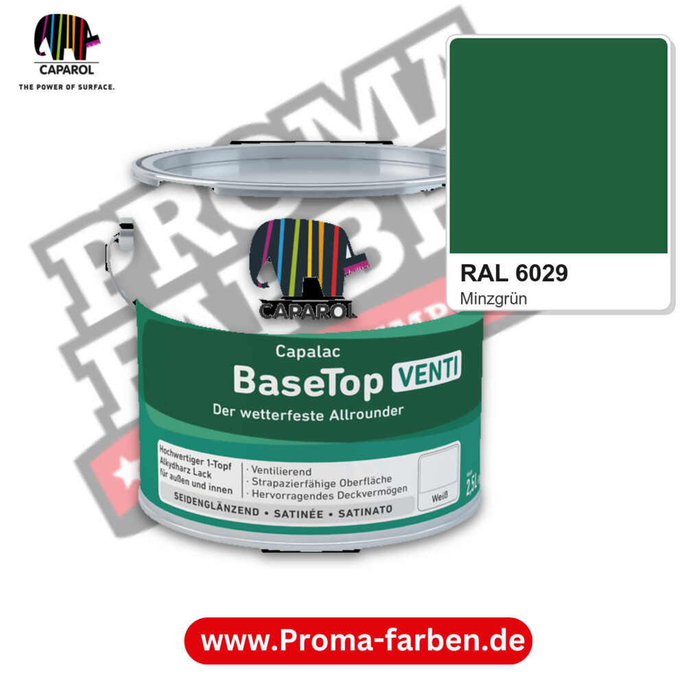 Caparol Capalac BaseTop Venti RAL 6029 kaufen Proma Farben Hamburg