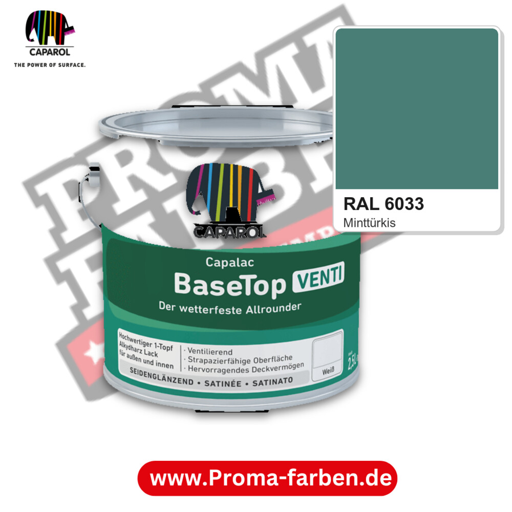 Caparol Capalac BaseTop Venti RAL 6033 kaufen Proma Farben Hamburg