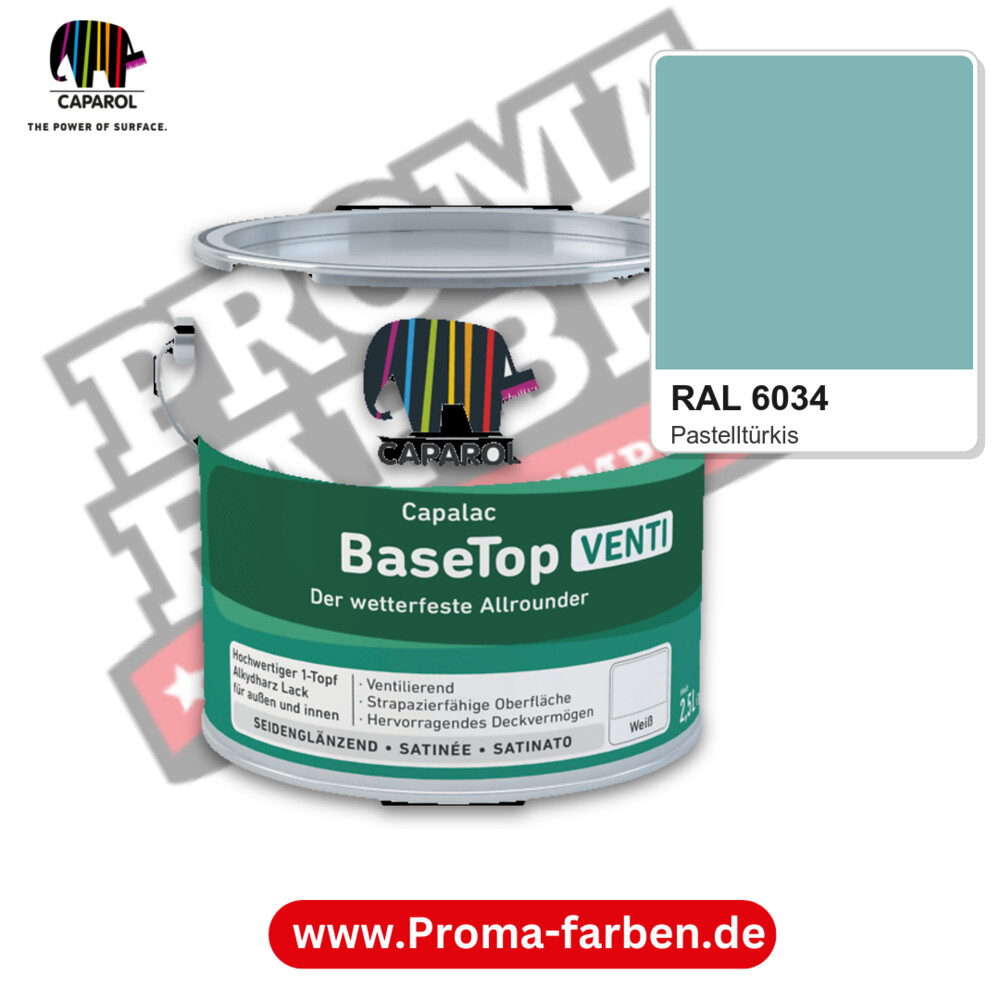 Caparol Capalac BaseTop Venti RAL 6034 kaufen Proma Farben Hamburg