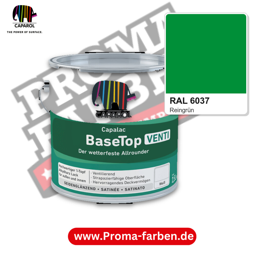Caparol Capalac BaseTop Venti RAL 6037 kaufen Proma Farben Hamburg