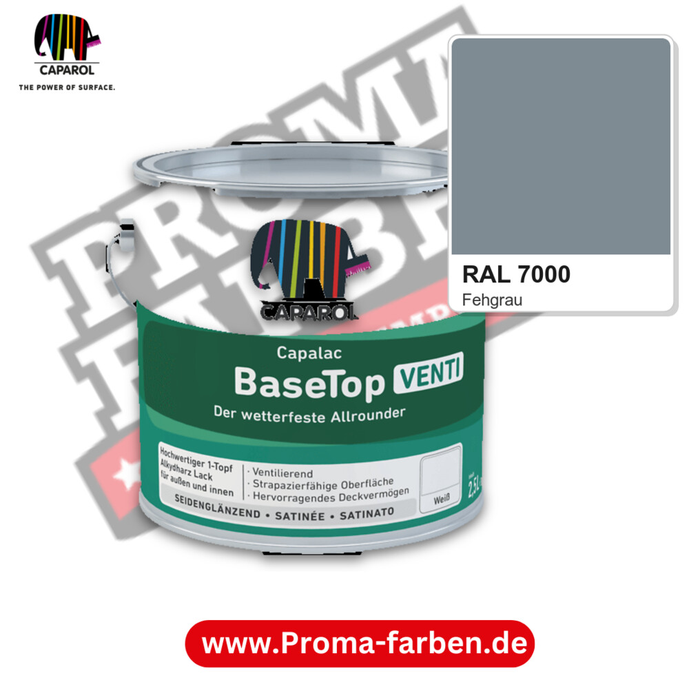 Caparol Capalac BaseTop Venti RAL 7000 kaufen Proma Farben Hamburg