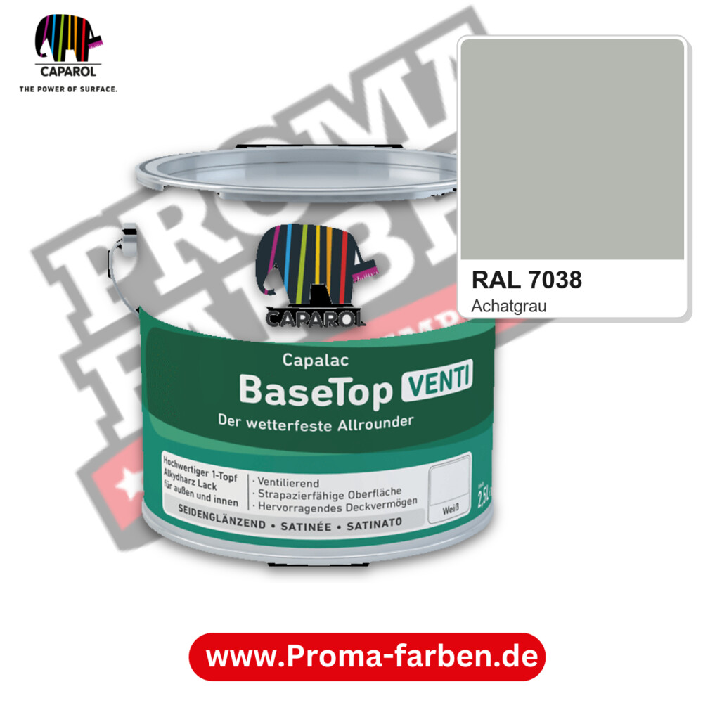 Caparol Capalac BaseTop Venti RAL 7038 kaufen Proma Farben Hamburg