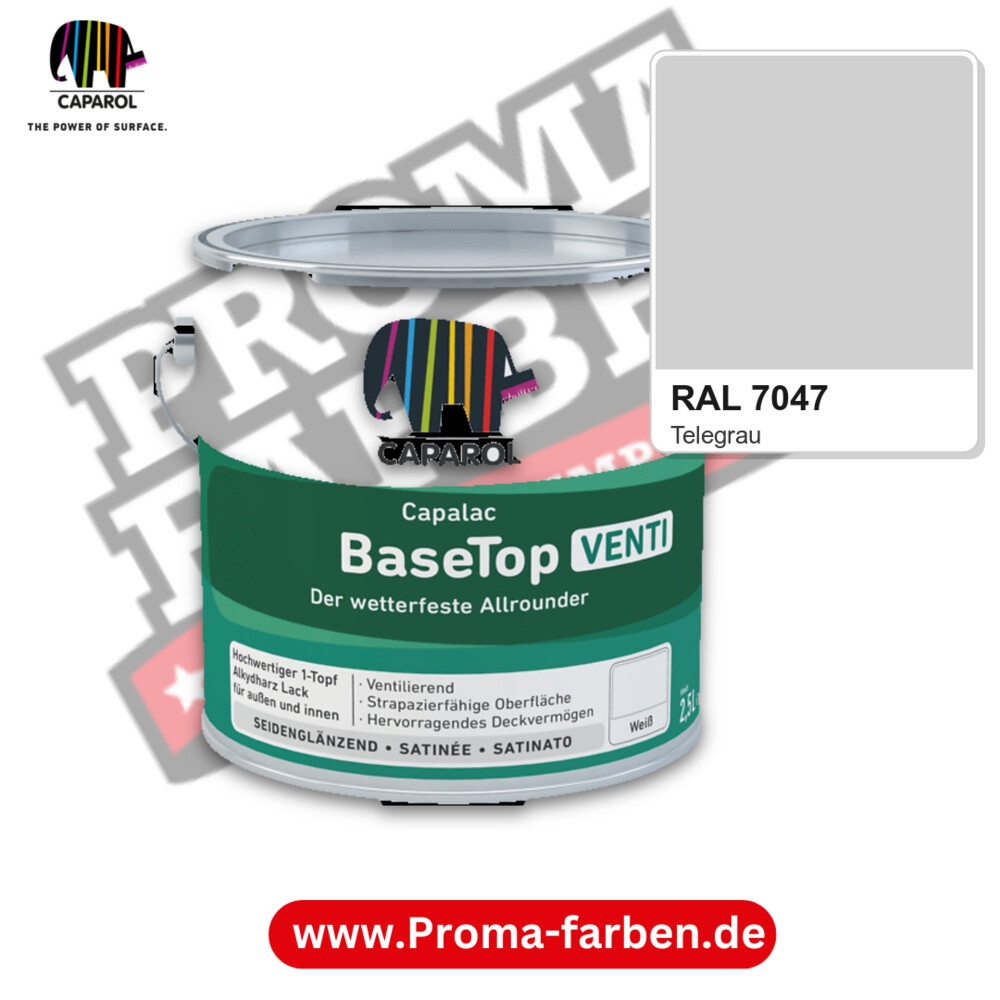 Caparol Capalac BaseTop Venti RAL 7047 kaufen Proma Farben Hamburg