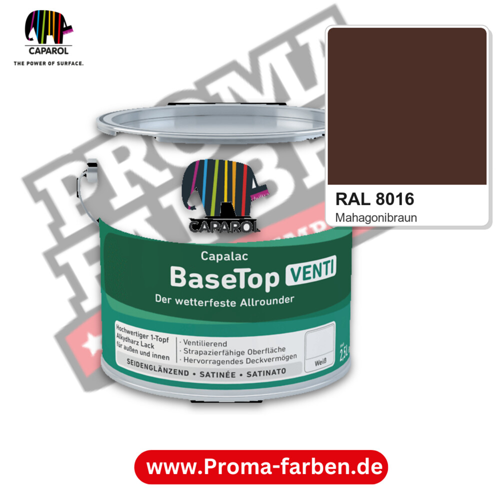 Caparol Capalac BaseTop Venti RAL 8016 kaufen Proma Farben Hamburg