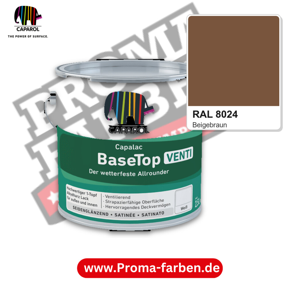 Caparol Capalac BaseTop Venti RAL 8024 kaufen Proma Farben Hamburg