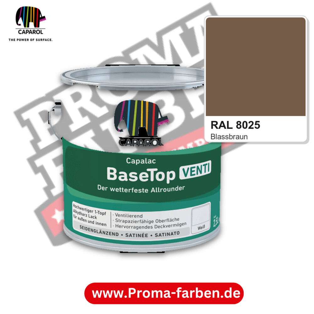 Caparol Capalac BaseTop Venti RAL 8025 kaufen Proma Farben Hamburg