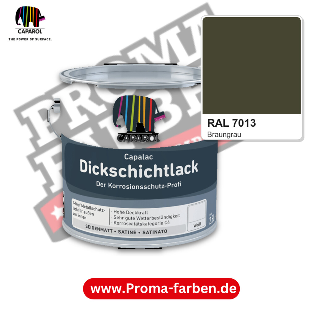 Caparol Capalac Dickschichtlack RAL 7013 kaufen Proma Farben Hamburg